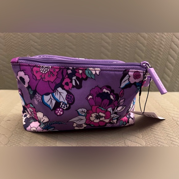 Vera Bradley Lighten Up Compact Organizer Case Enchanted Garden NWT’s - Picture 3 of 9